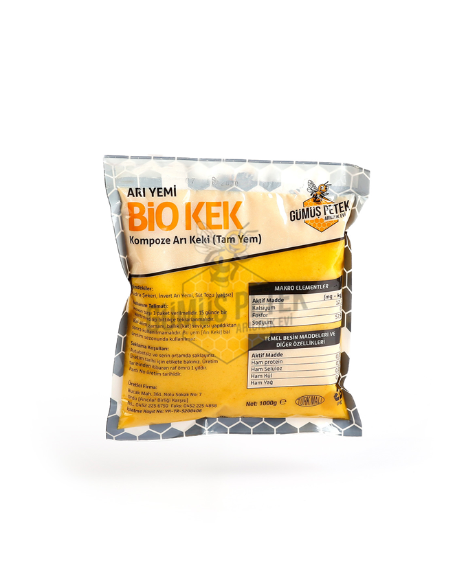 Bio Kek - Arı Yemi - Ekstra Vitaminli 1 Kg