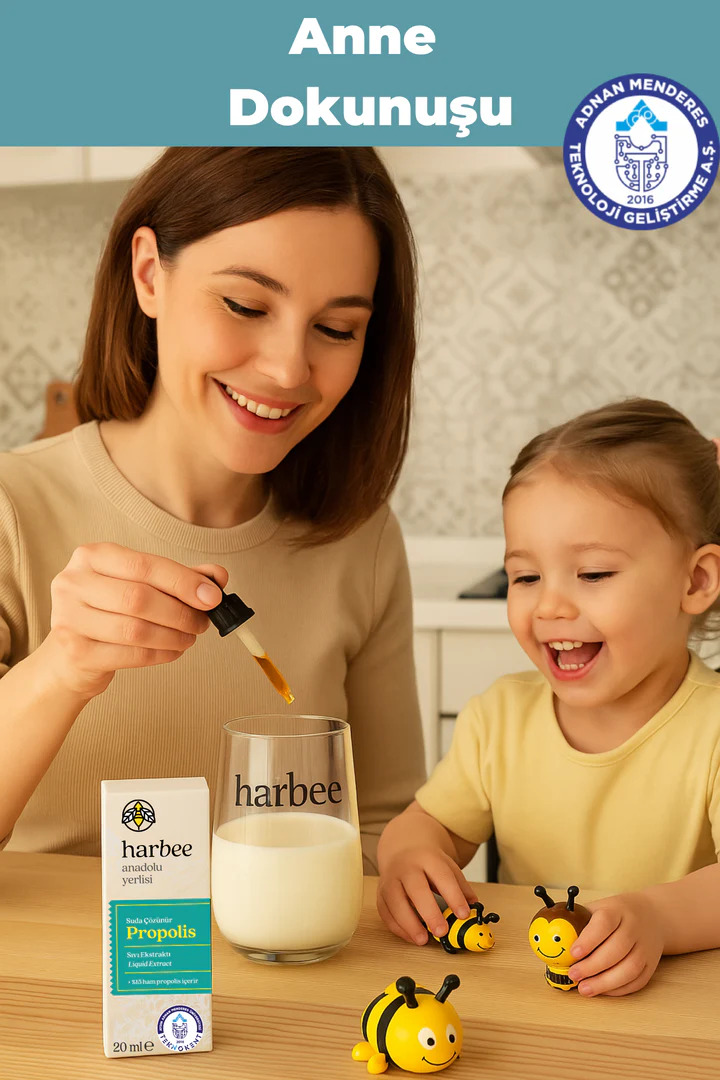 Su Bazlı Propolis Damla 20 ml %15 Ham Propolis – Bağışıklık Desteği | Harbee