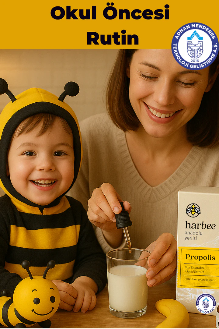 Propolis Damla 20 ml %30 Ham Propolis – %100 Doğal Bağışıklık Desteği | Harbee