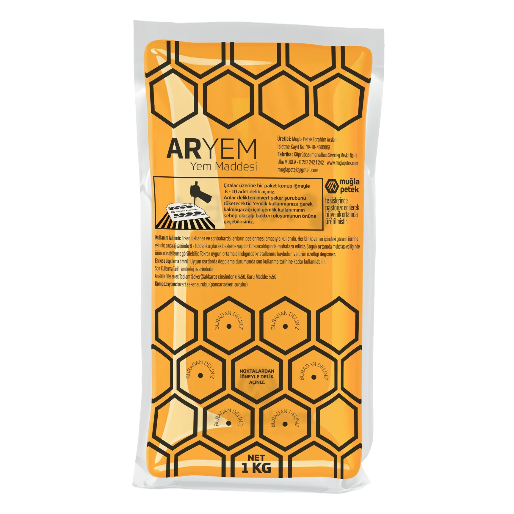 ARYEM Sıvı Arı Yemi 1 kg